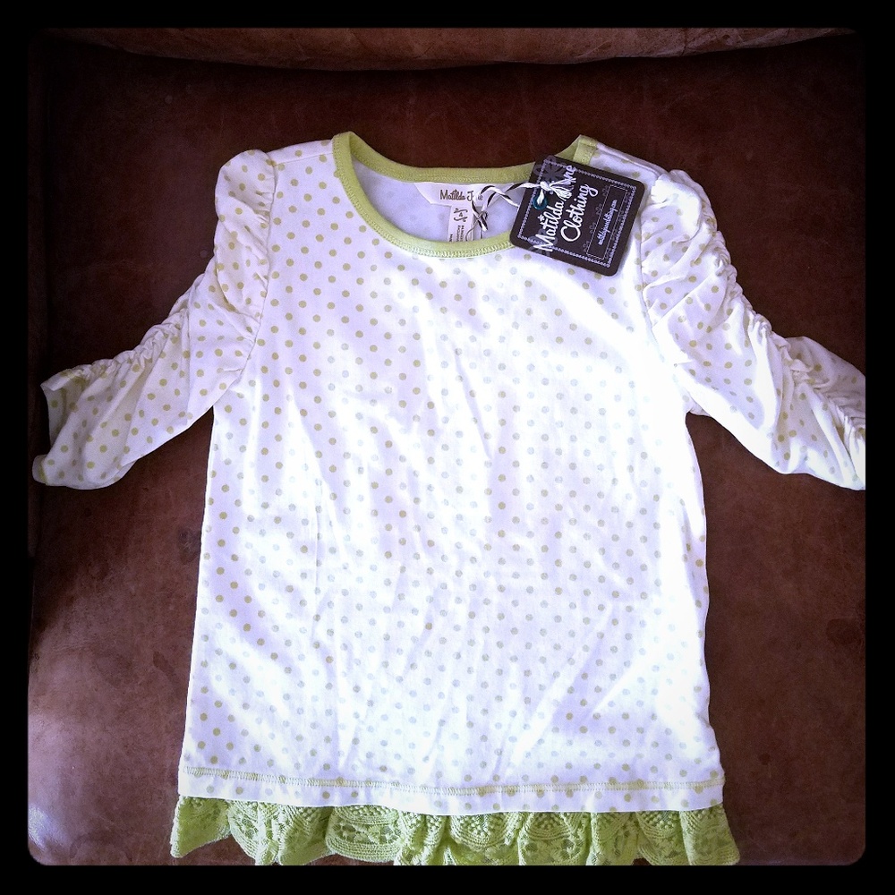Matilda Jane Rehearsal Time Tee 4T NWT